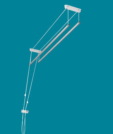 Ceiling dryer 2 rod aluminum ø16 mm round rod