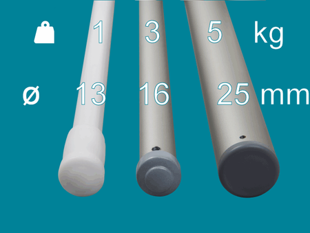 Ceiling dryer 6 rod steel ø13 mm round rod