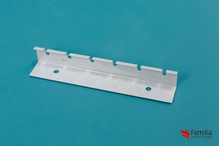 Metal lock for ceiling dryer - white