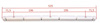 Ceiling dryer 6 rod steel ø13 mm round rod