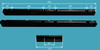 Ceiling dryer 5 rod steel ø13 mm round rod BLACK